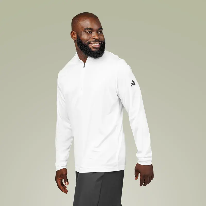 adidas® Quarter-Zip Pullover (Embroidery)