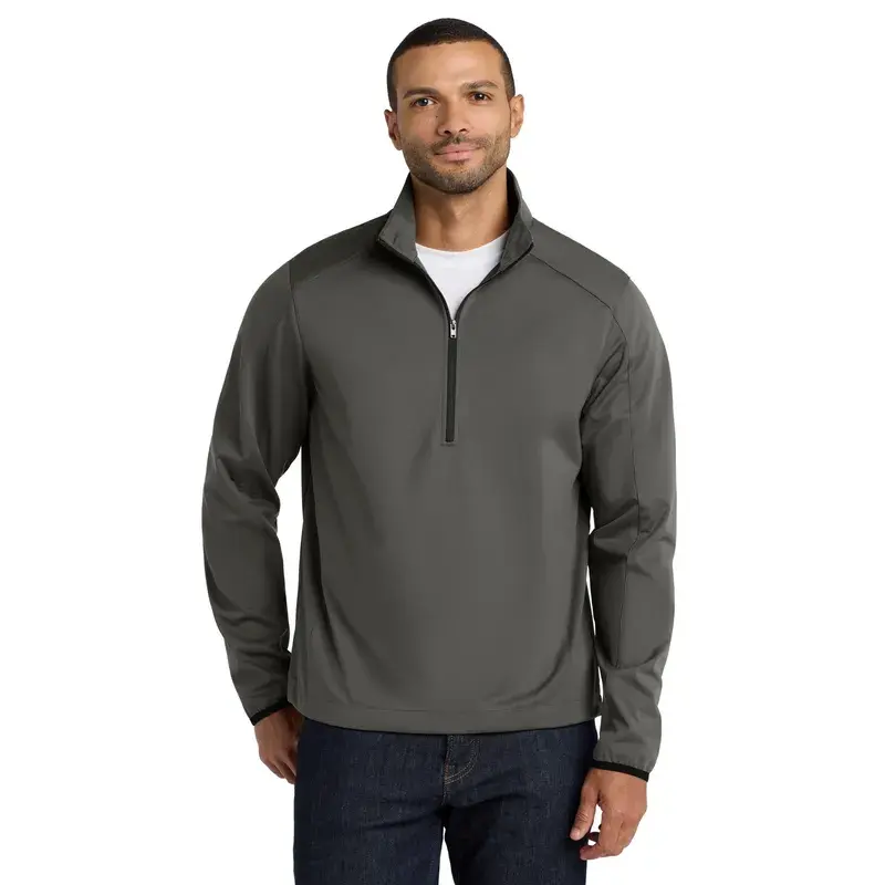 Active 1/2-Zip Soft Shell Jacket